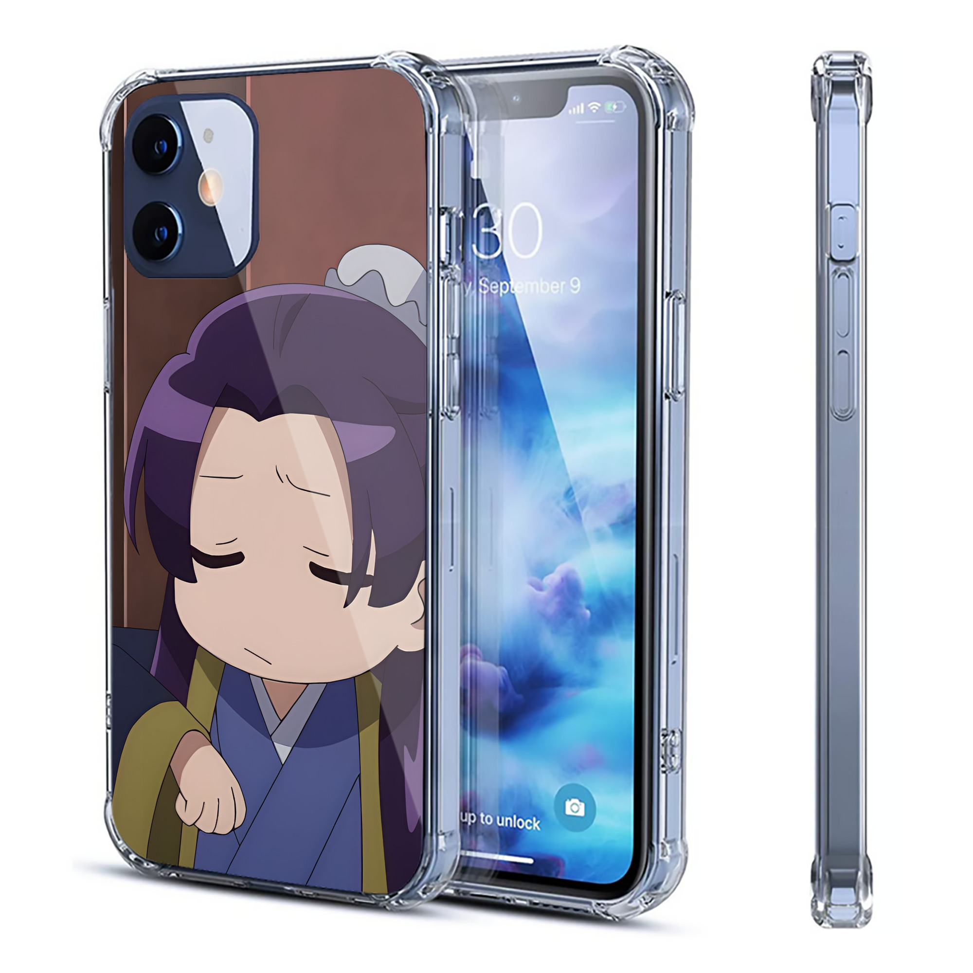 （画像用） 薬屋のひとりごと The Apothecary Diaries 【iPhone 12シリーズ対応】透明スマホケース（クリアソフトケース）